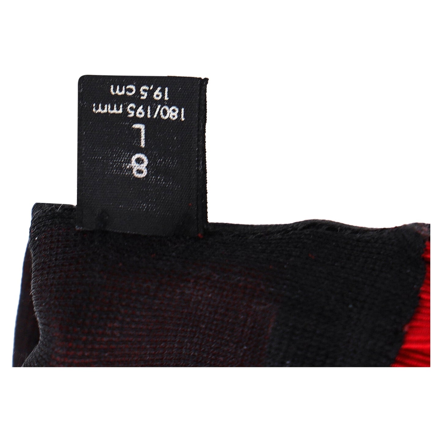 Gucci Pearl Detail Gloves in Red Nappa Leather
