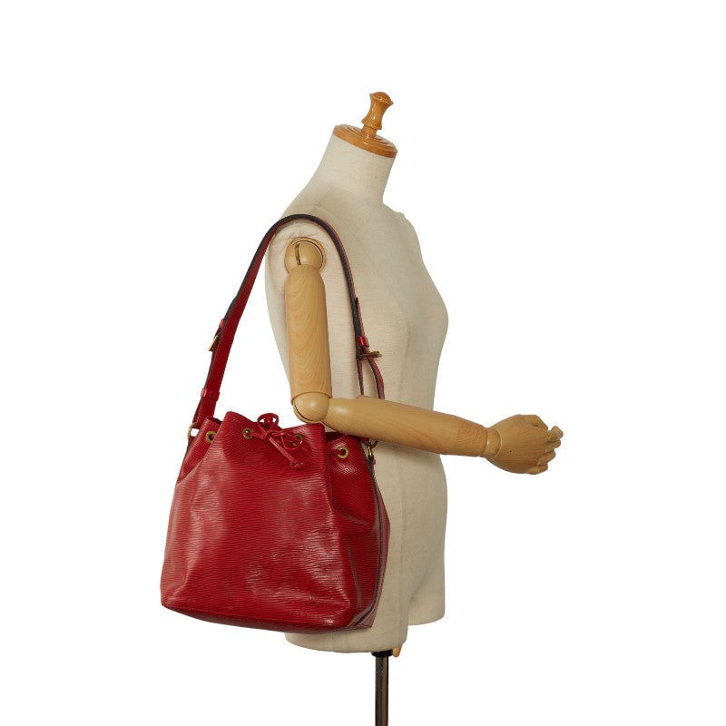 Louis Vuitton Epi Noe Shoulder Bag M59017 Castilian Red Leather