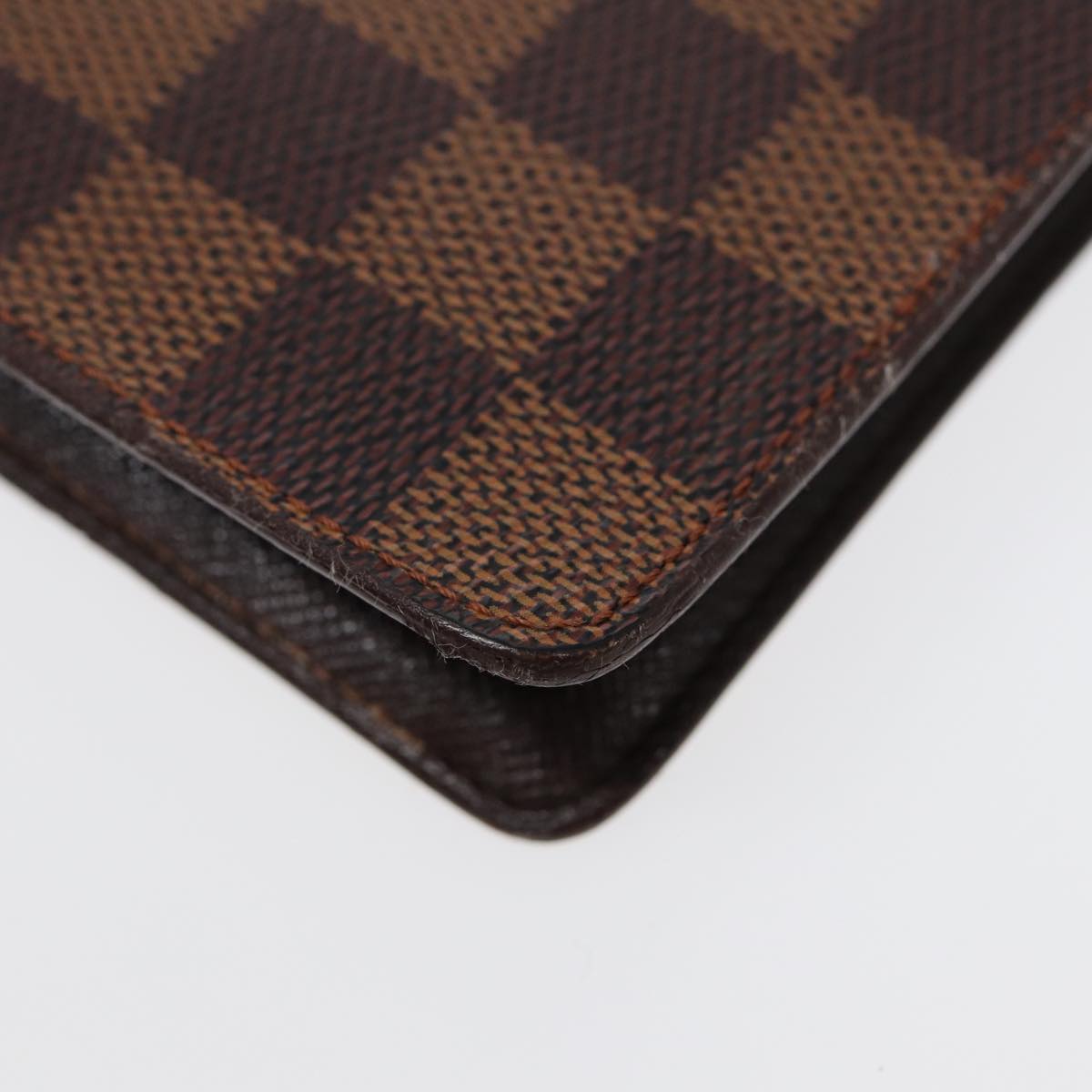 LOUIS VUITTON Damier Ebene Agenda MM Day Planner Cover R20240 LV 86350