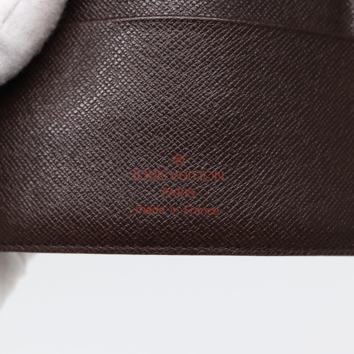 LOUIS VUITTON Damier Ebene Agenda MM Day Planner Cover R20240 LV 86350