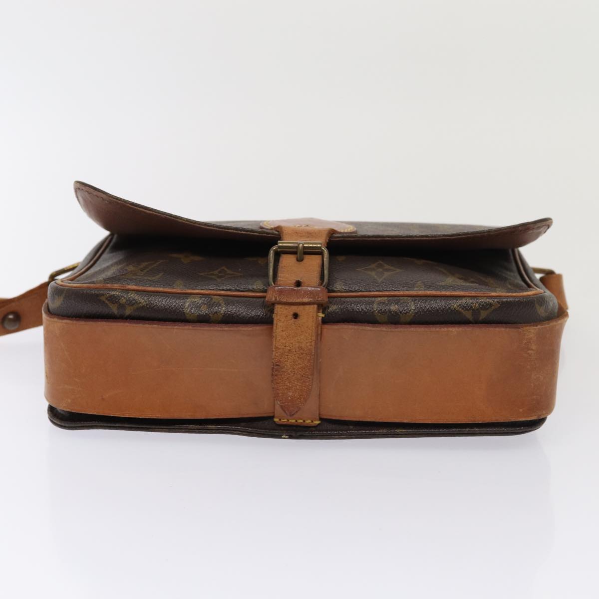 LOUIS VUITTON Monogram Cartouchiere GM Shoulder Bag M51252 LV 86367