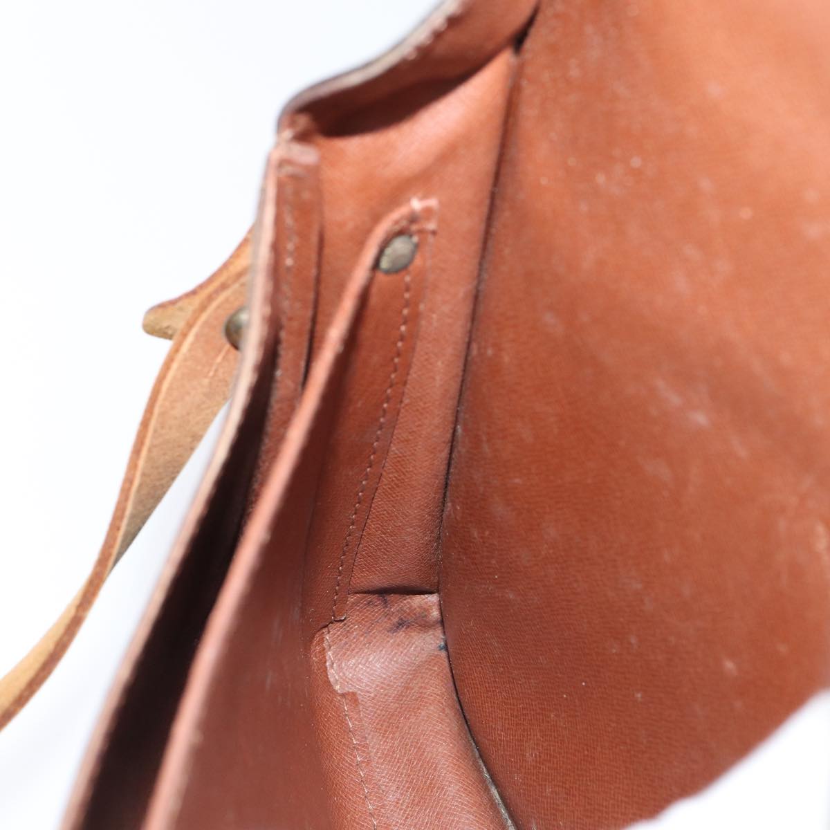 LOUIS VUITTON Monogram Cartouchiere GM Shoulder Bag M51252 LV 86367