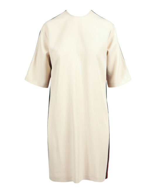 Gucci Web-Striped Tunic Dress