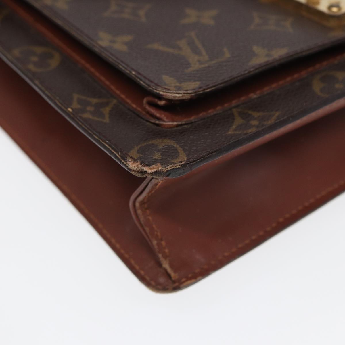 LOUIS VUITTON Monogram Monceau 26 Shoulder Bag M51187 LV 86376
