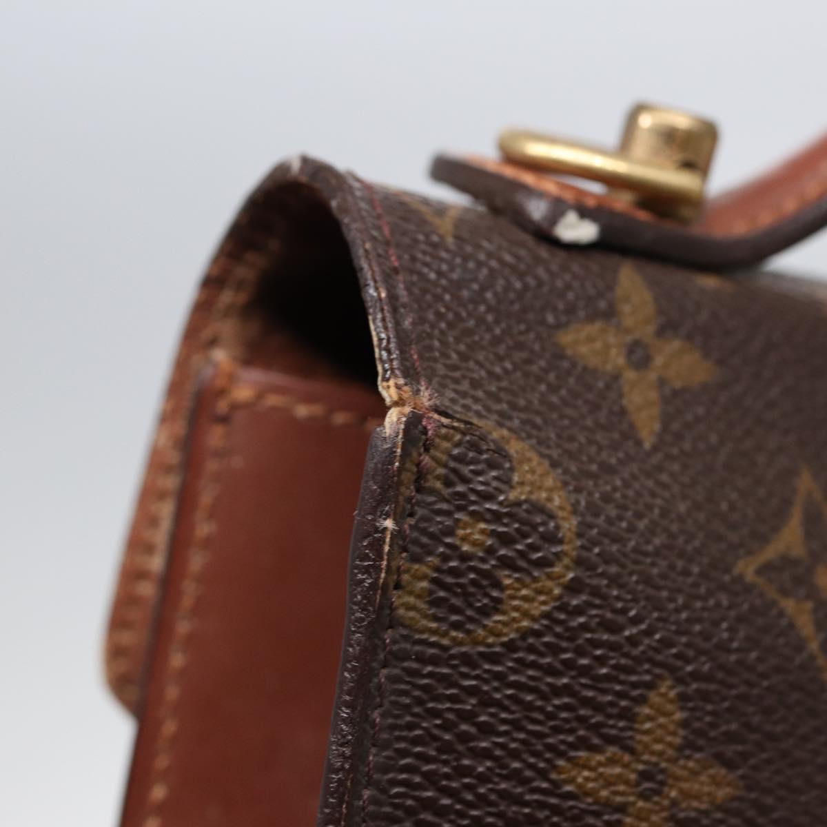 LOUIS VUITTON Monogram Monceau 26 Shoulder Bag M51187 LV 86376
