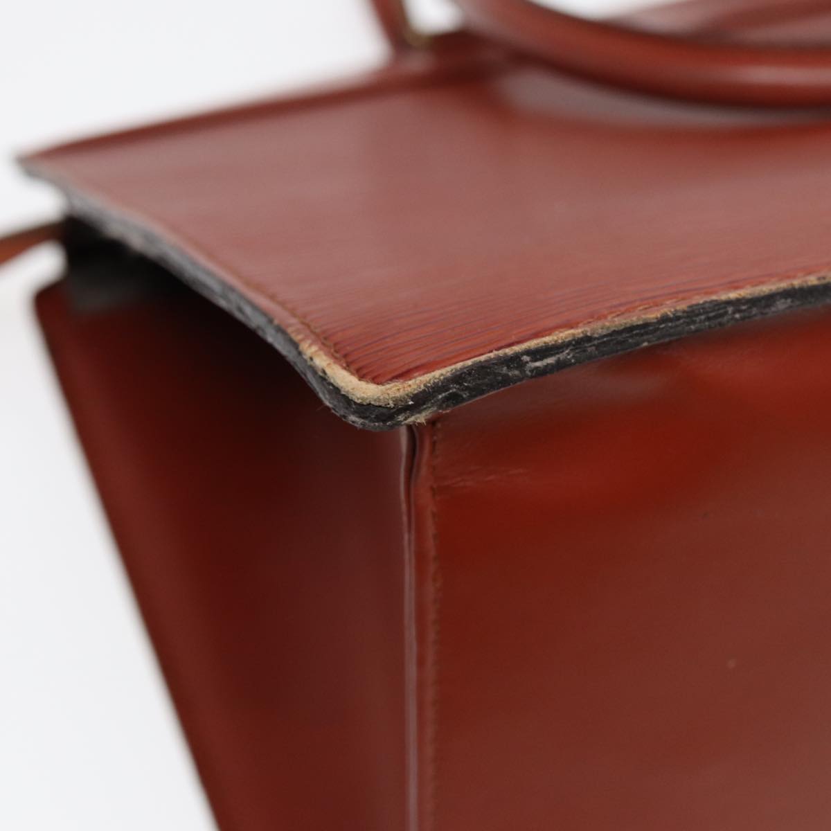 LOUIS VUITTON Epi Riviera Hand Bag Brown M48183 LV 86380