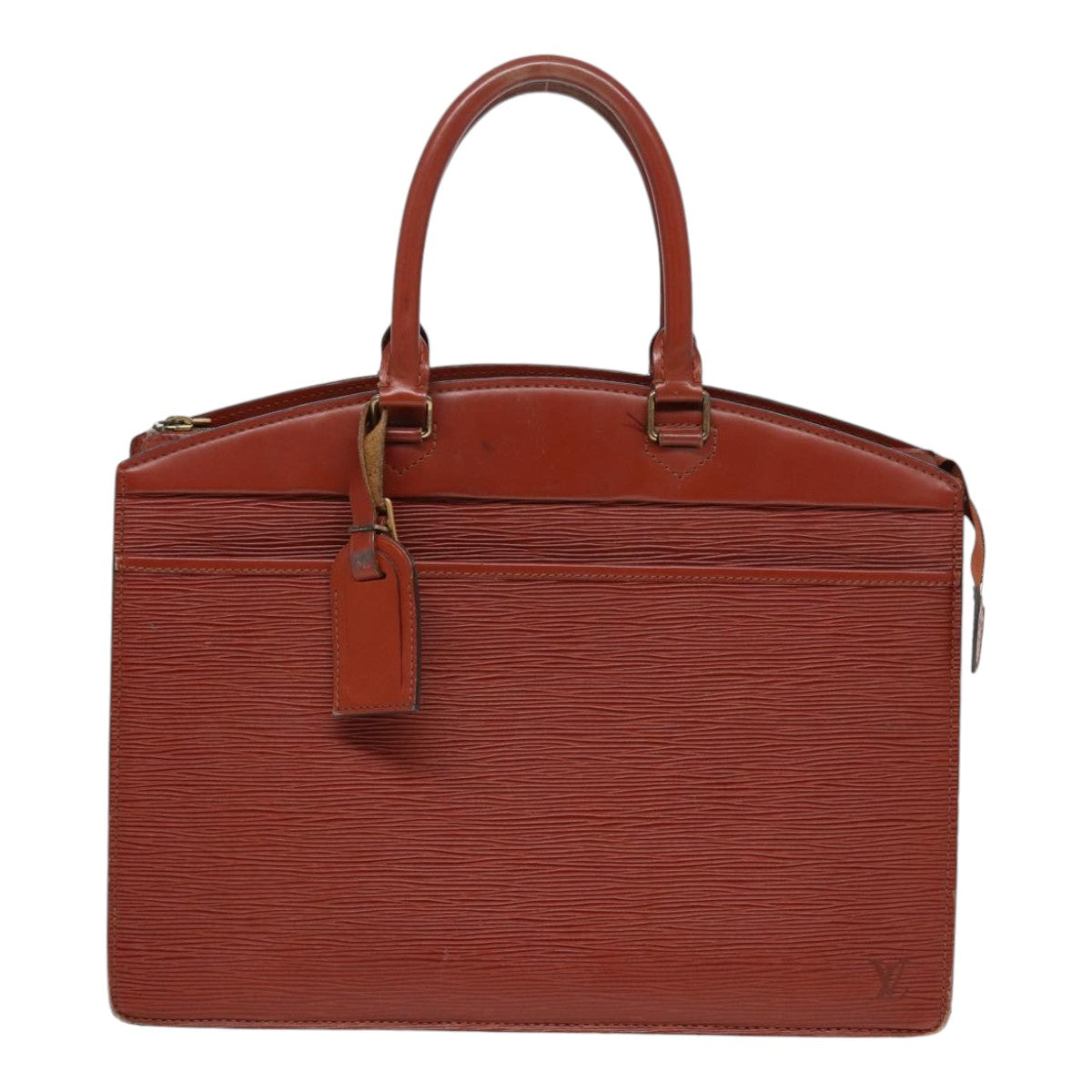 LOUIS VUITTON Epi Riviera Hand Bag Brown M48183 LV 86380