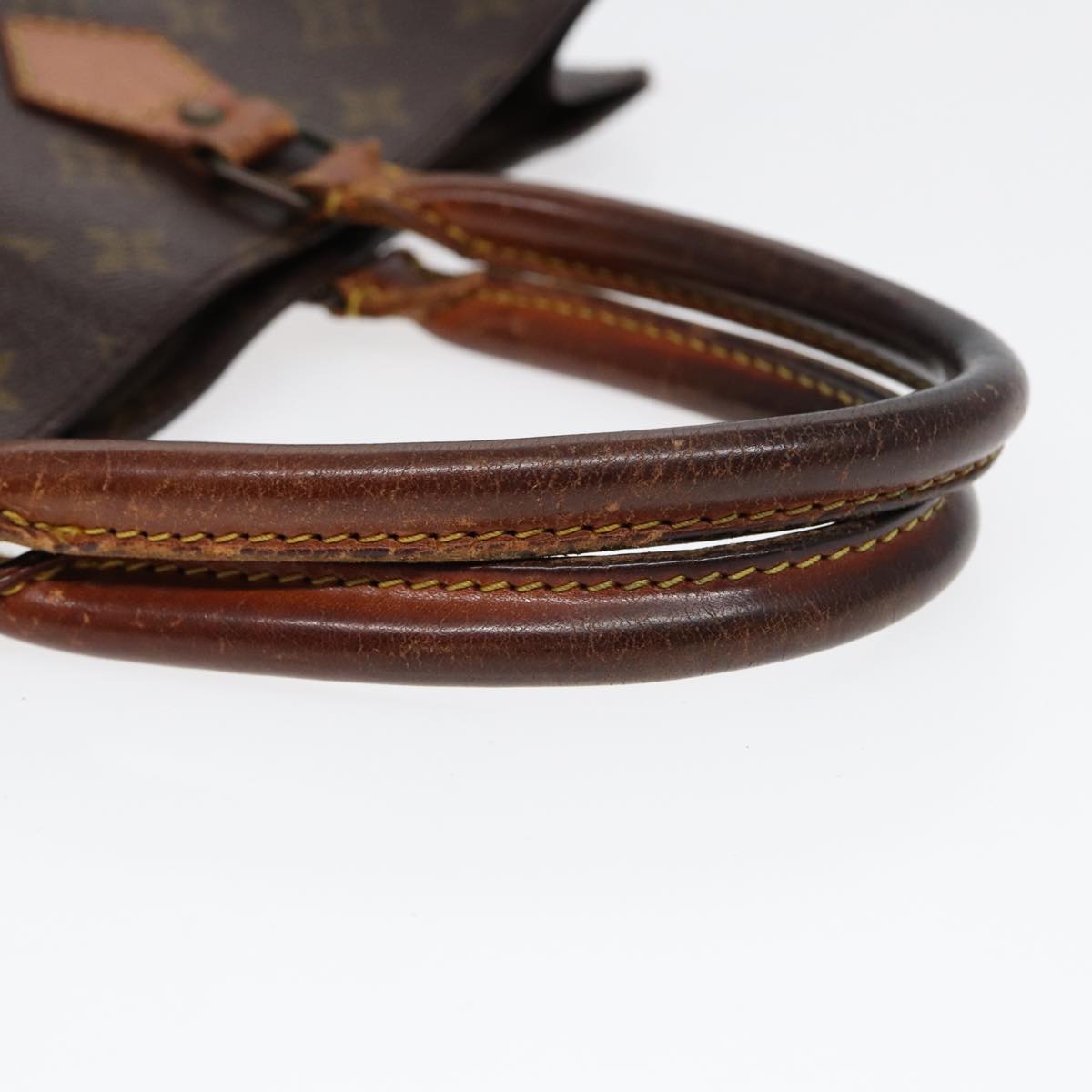 LOUIS VUITTON Monogram Sac Plat Hand Bag M51140 LV 86401