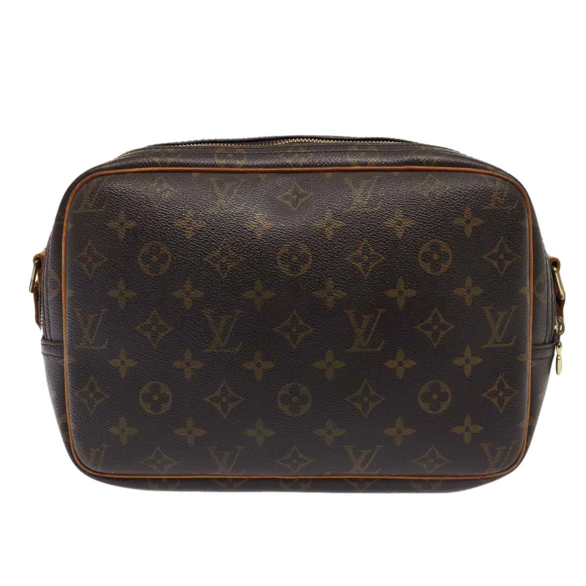 LOUIS VUITTON Monogram Reporter PM Shoulder Bag M45254 LV 86465