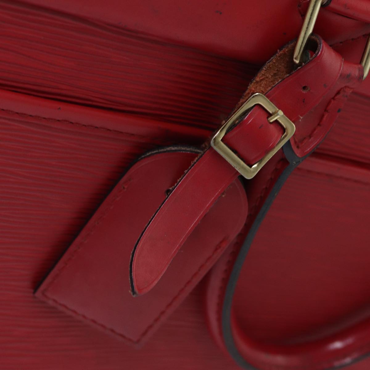 LOUIS VUITTON Epi Riviera Hand Bag Red M48187 LV 86468