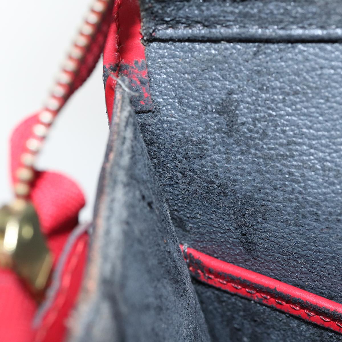 LOUIS VUITTON Epi Riviera Hand Bag Red M48187 LV 86468