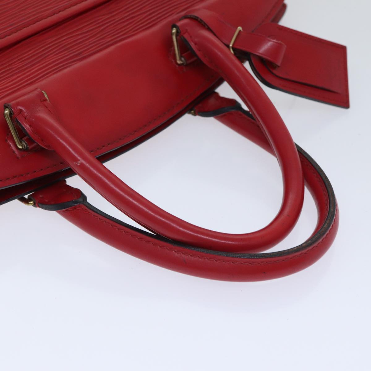LOUIS VUITTON Epi Riviera Hand Bag Red M48187 LV 86468