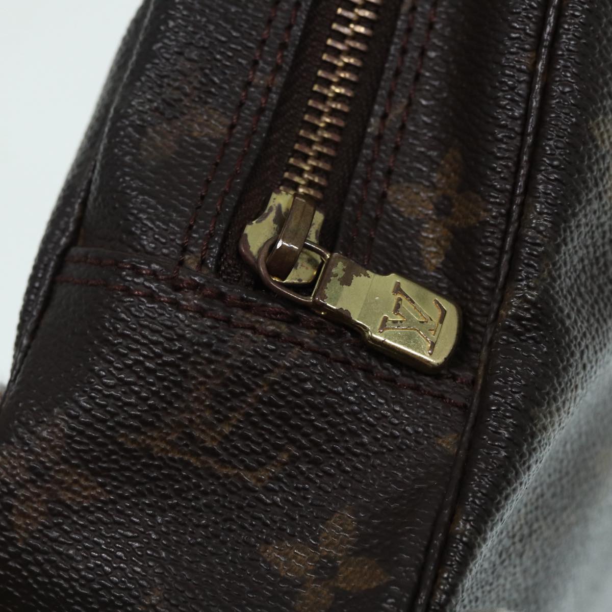 LOUIS VUITTON Monogram Trousse Toilette 23 Clutch Bag M47524 LV 86488