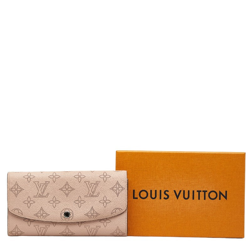 Louis Vuitton Monogram Machina Portefolio Iris Long Wallet M60145 Magnolia Pink Leather  Louis Vuitton