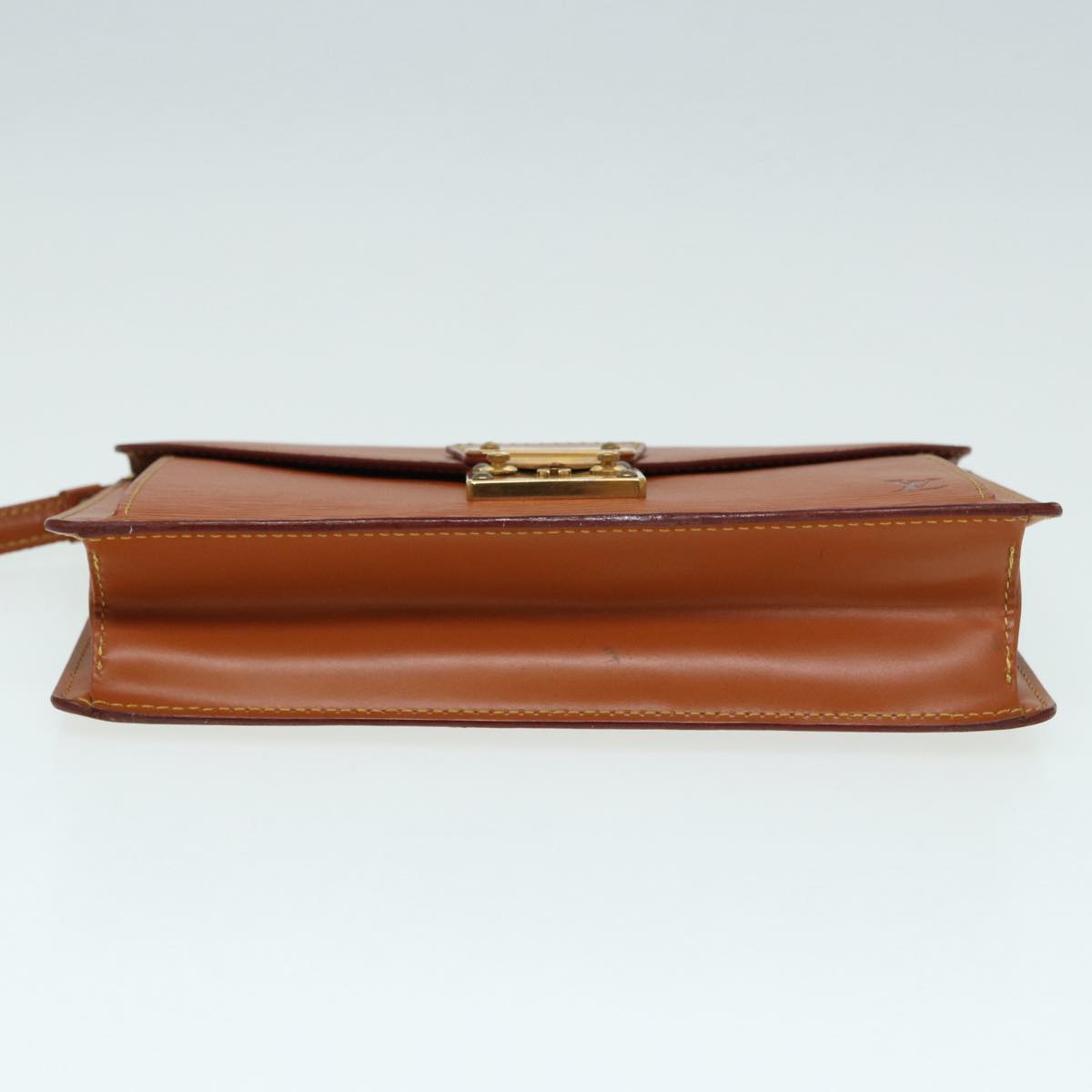 LOUIS VUITTON Epi Serie Dragonne Hand Bag Zipangu Gold M52618 LV 86508