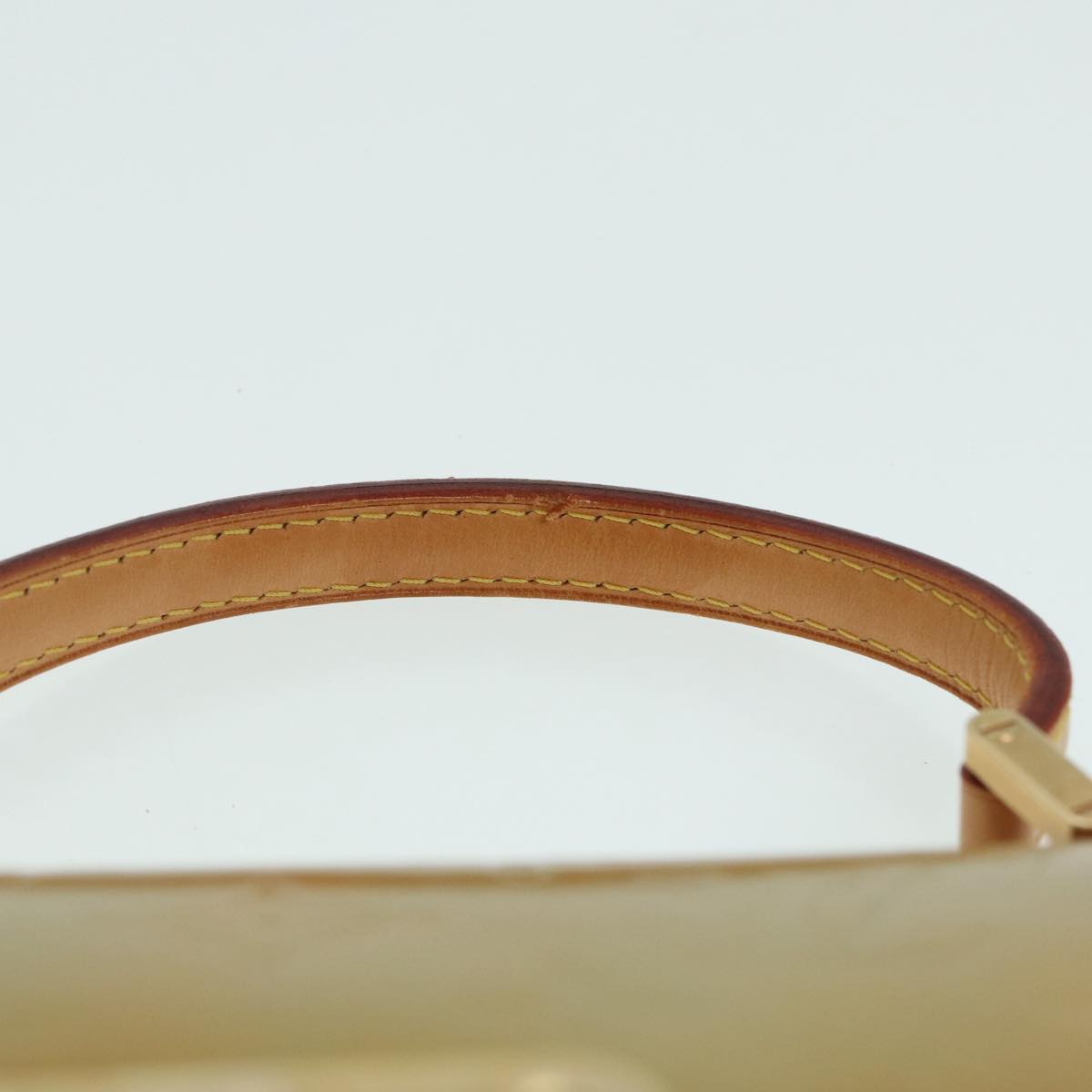 LOUIS VUITTON Monogram Vernis Spring Street Hand Bag Gris M91029 LV 86516