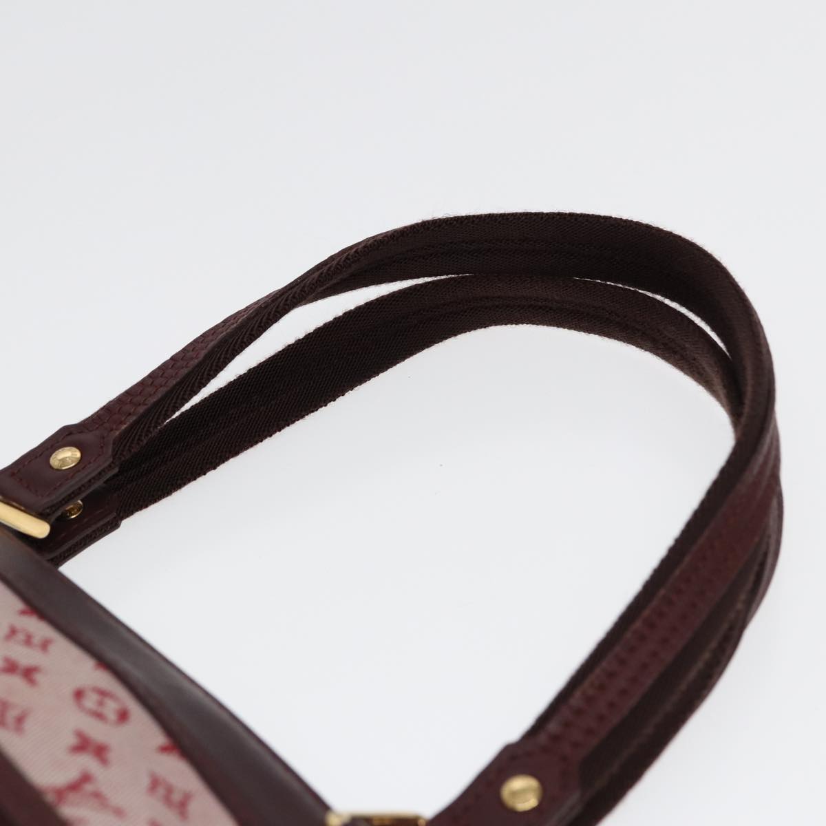 LOUIS VUITTON Monogram Mini Lucille PM Hand Bag Red M92678 LV 86529