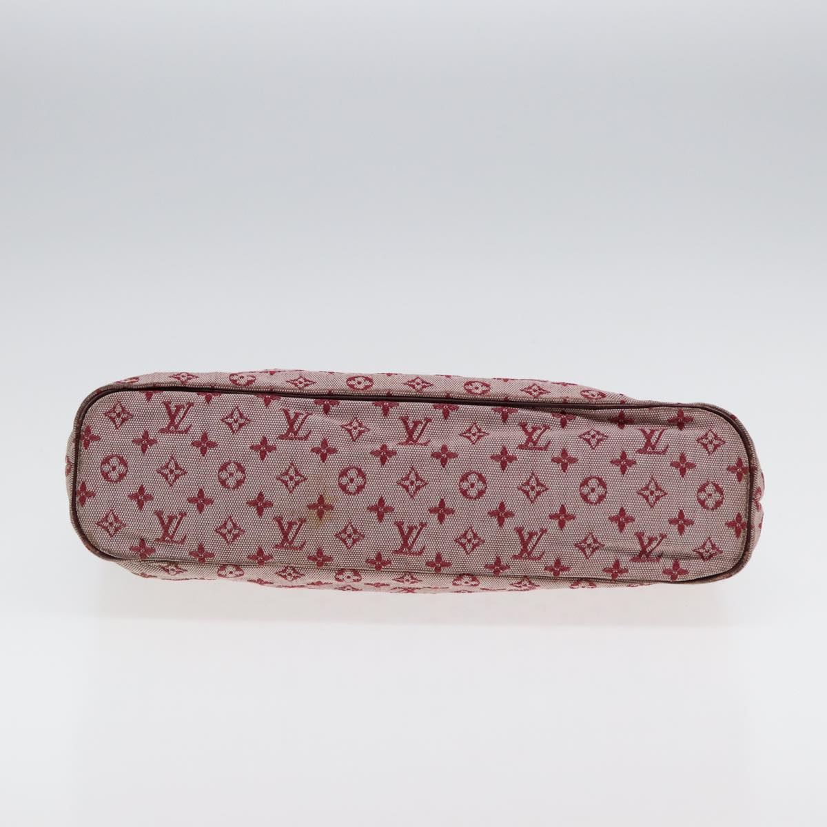 LOUIS VUITTON Monogram Mini Lucille PM Hand Bag Red M92678 LV 86529