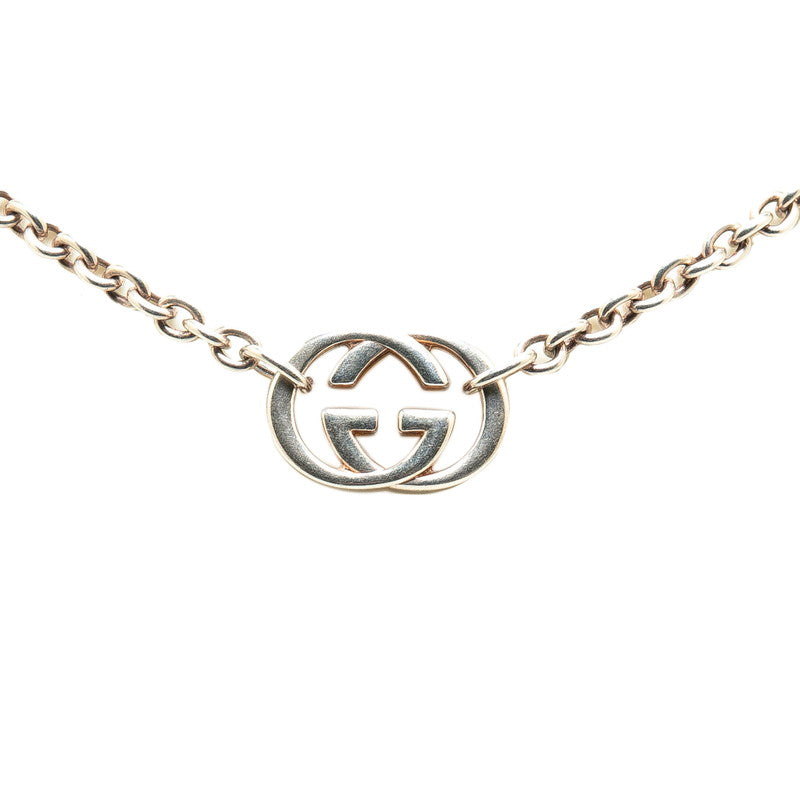 Gucci Interlocking G Silver Necklace