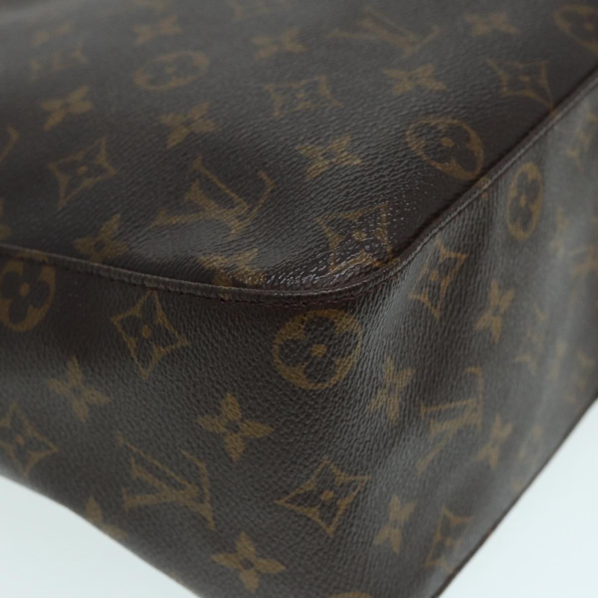 LOUIS VUITTON Monogram Looping GM Shoulder Bag M51145 LV 86590