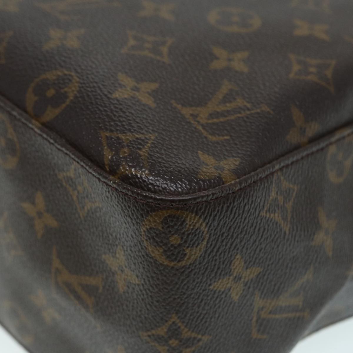 LOUIS VUITTON Monogram Looping GM Shoulder Bag M51145 LV 86590