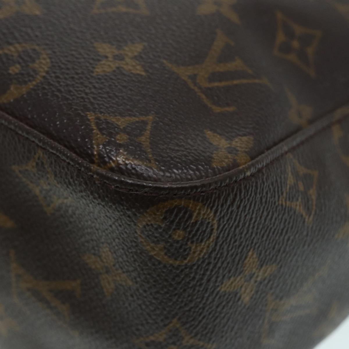 LOUIS VUITTON Monogram Looping GM Shoulder Bag M51145 LV 86590