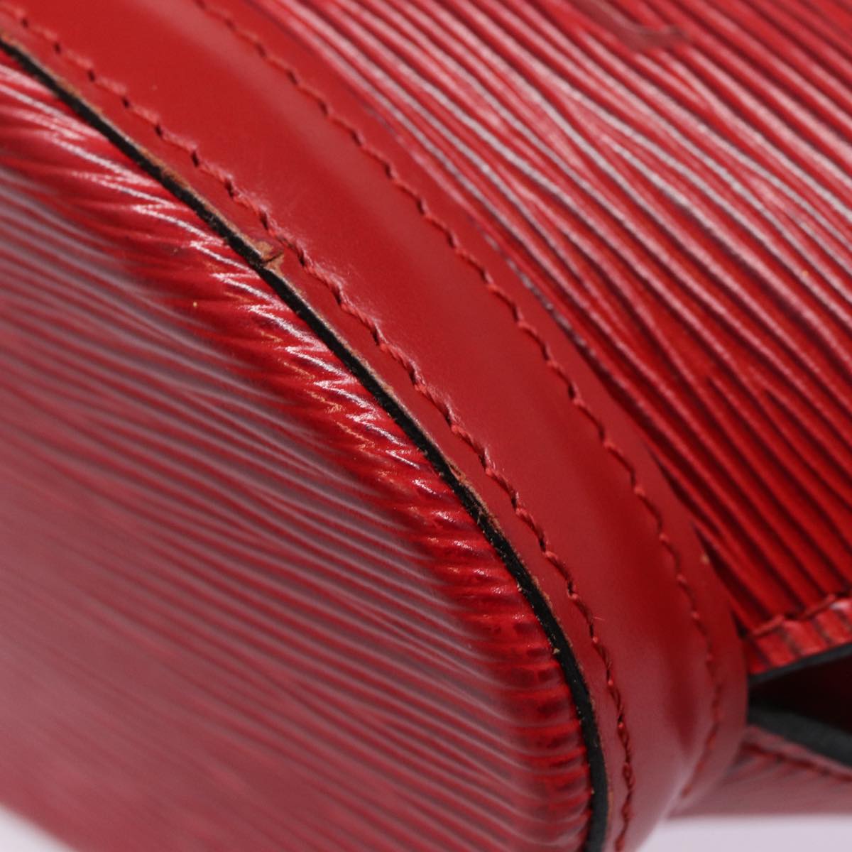 LOUIS VUITTON Epi Saint Jacques Shoulder Bag Red M52277 LV 86602