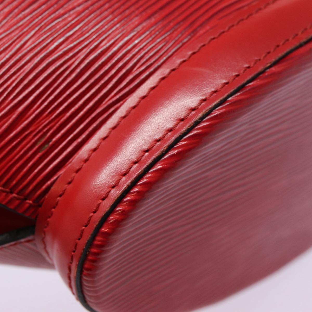 LOUIS VUITTON Epi Saint Jacques Shoulder Bag Red M52277 LV 86602