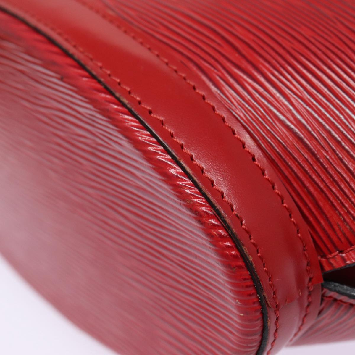 LOUIS VUITTON Epi Saint Jacques Shoulder Bag Red M52277 LV 86602