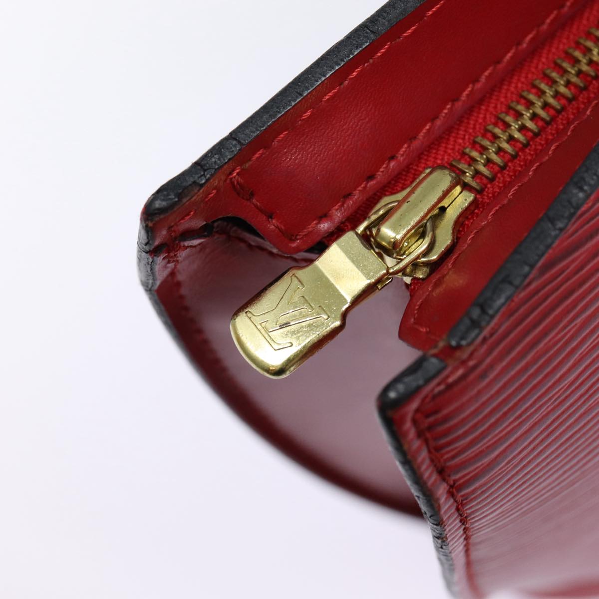 LOUIS VUITTON Epi Saint Jacques Shoulder Bag Red M52277 LV 86602