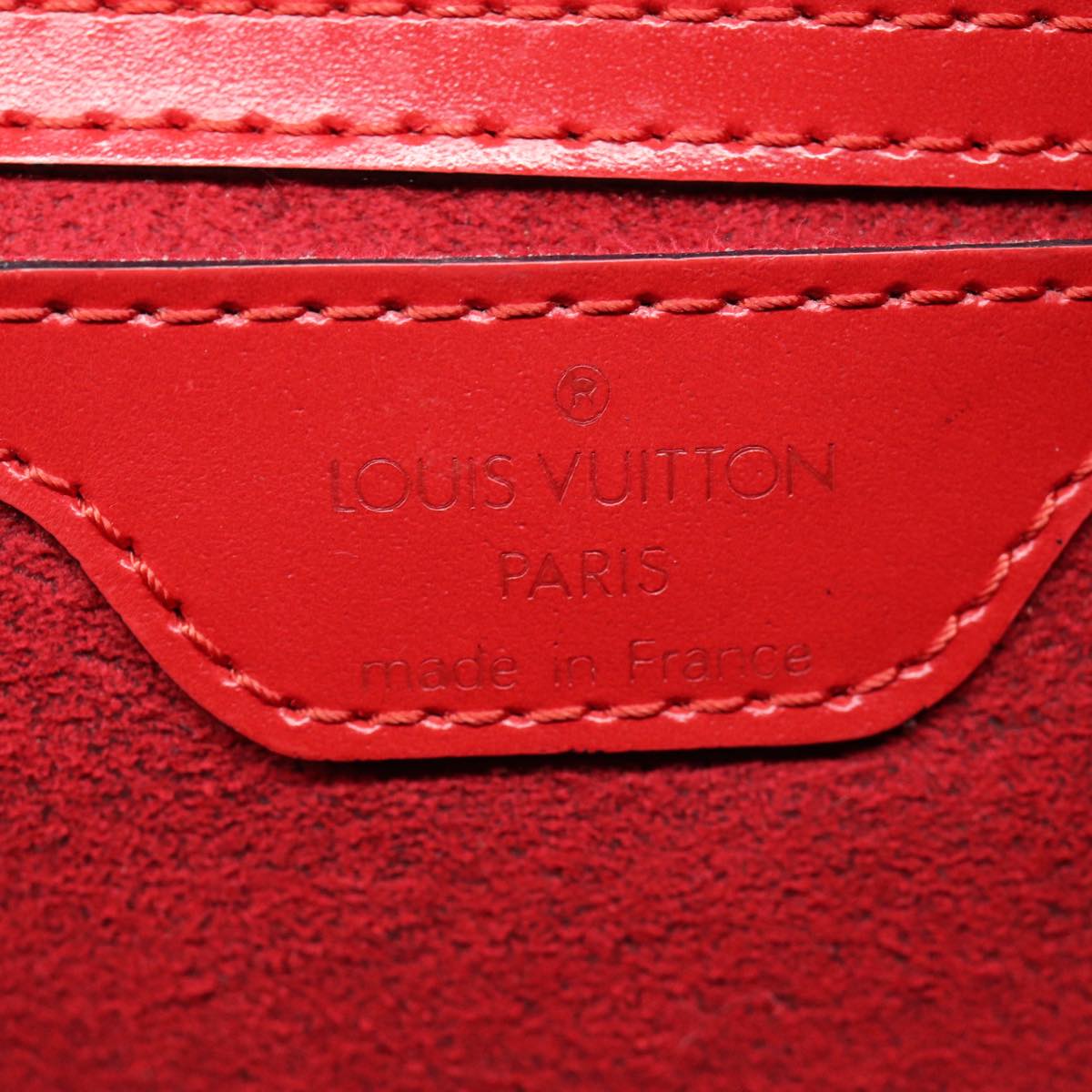 LOUIS VUITTON Epi Saint Jacques Shoulder Bag Red M52277 LV 86602