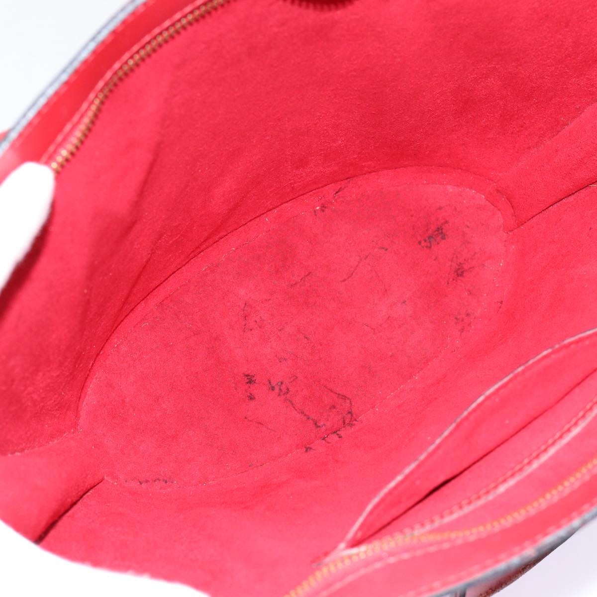 LOUIS VUITTON Epi Saint Jacques Shoulder Bag Red M52277 LV 86602