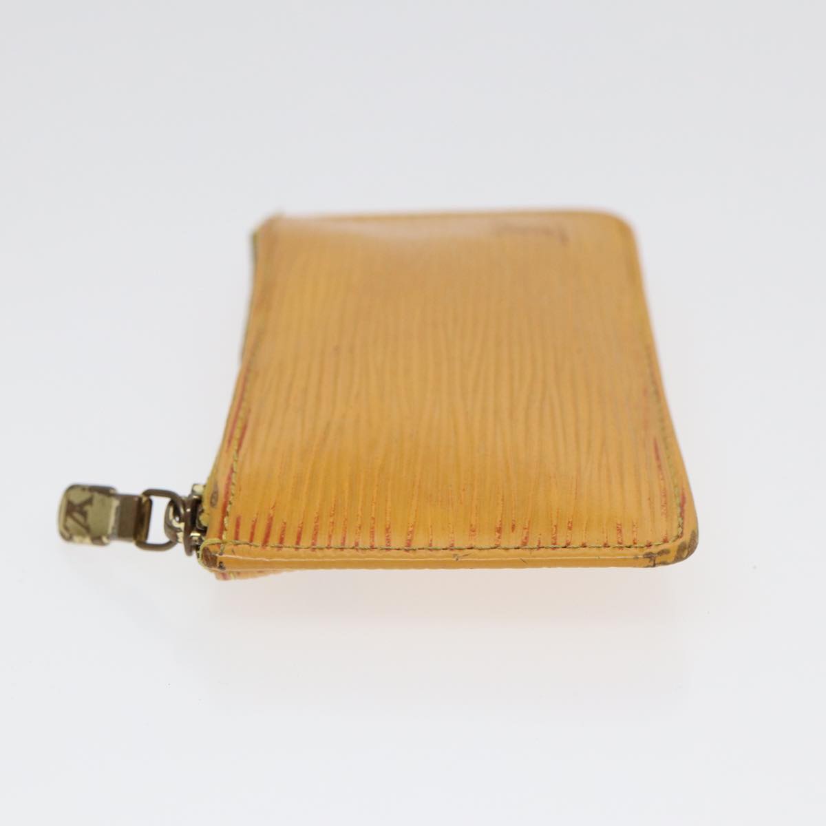 LOUIS VUITTON Epi Pochette Cles Coin Purse Yellow M63809 LV 86604