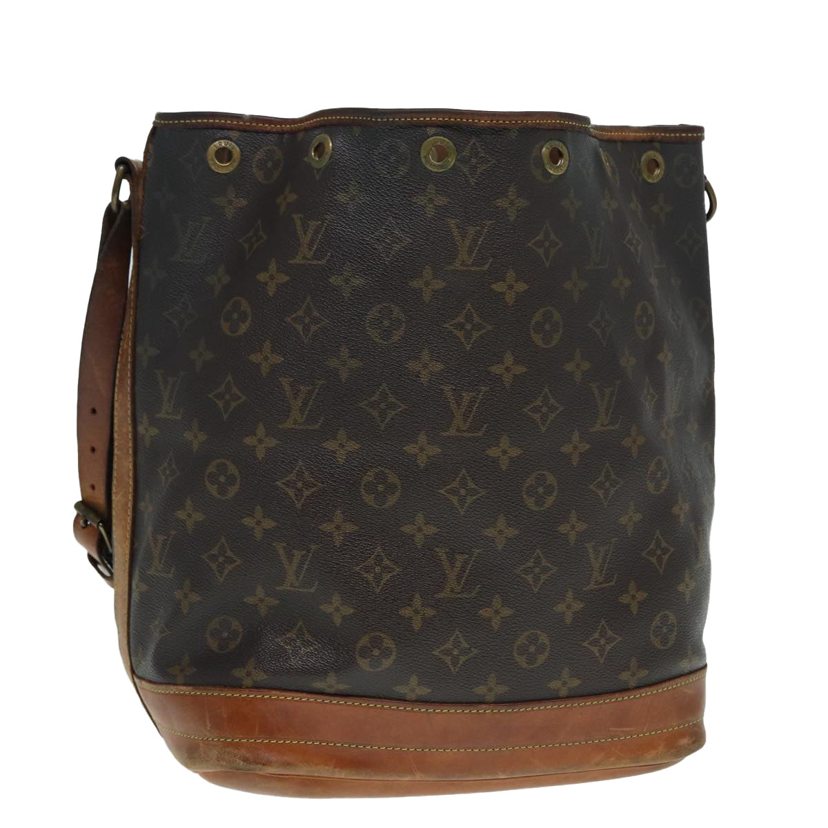 LOUIS VUITTON Monogram Noe Shoulder Bag M42224 LV 86680