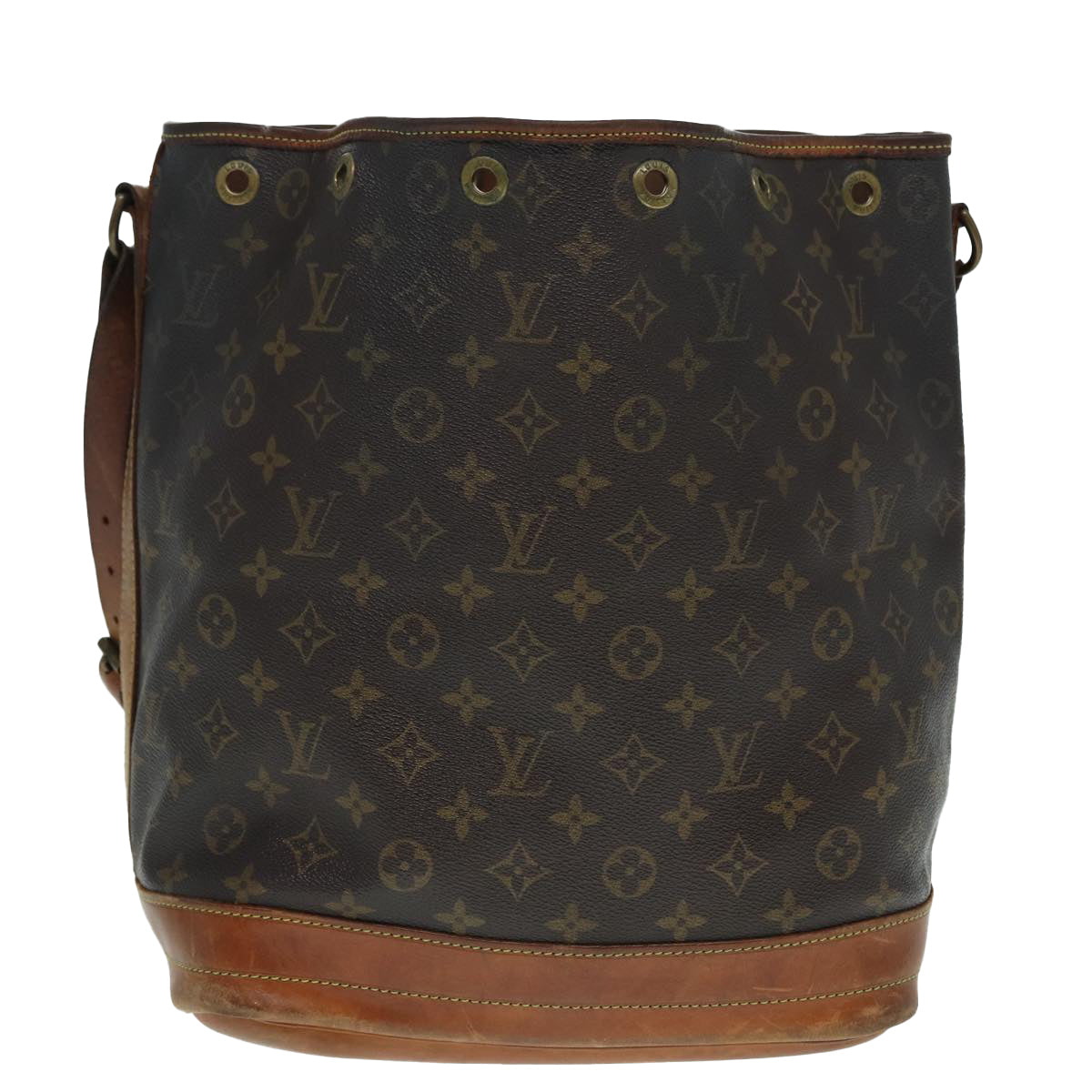LOUIS VUITTON Monogram Noe Shoulder Bag M42224 LV 86680