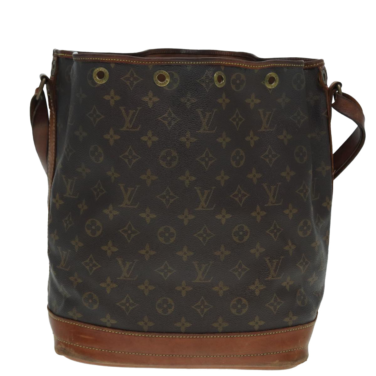 LOUIS VUITTON Monogram Noe Shoulder Bag M42224 LV 86680