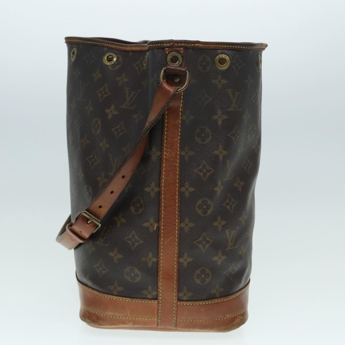 LOUIS VUITTON Monogram Noe Shoulder Bag M42224 LV 86680