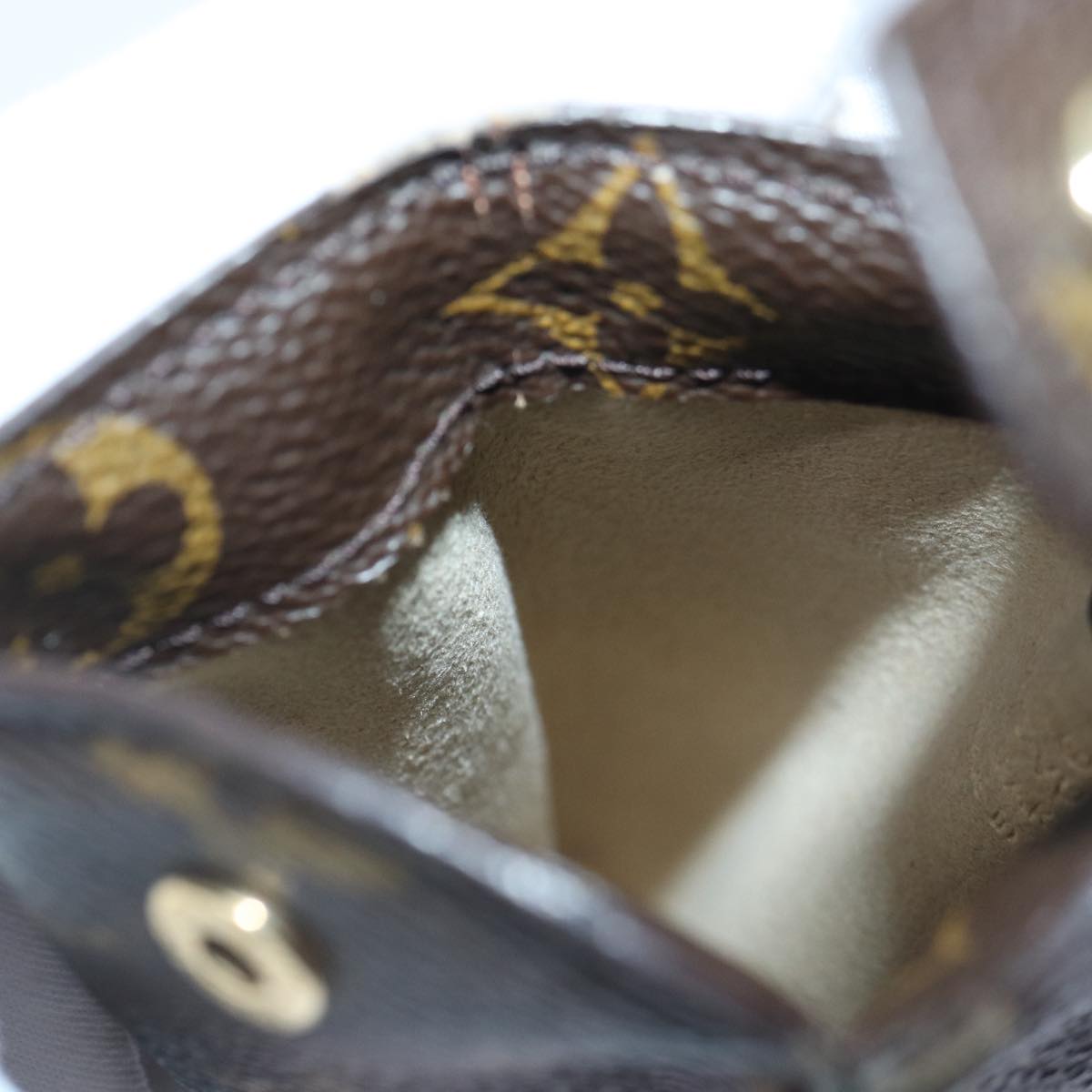 LOUIS VUITTON Monogram Etui Lunette MM Glasses Case M66544 LV 86684