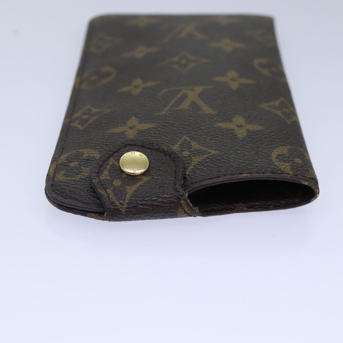 LOUIS VUITTON Monogram Etui Lunette MM Glasses Case M66544 LV 86684