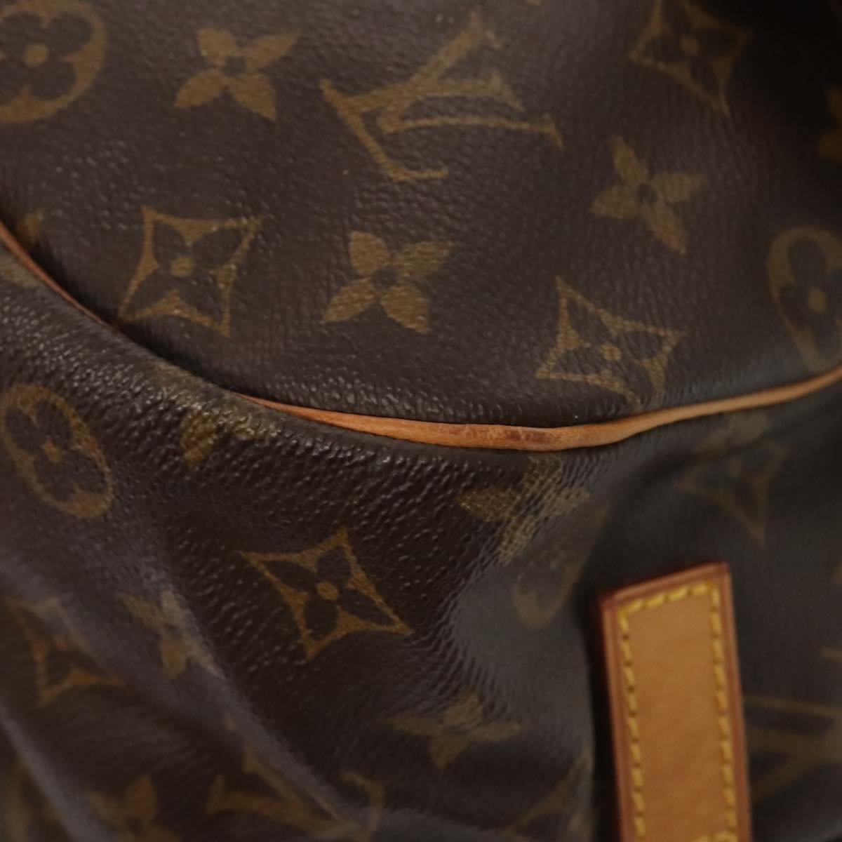 LOUIS VUITTON Monogram Saumur 35 Shoulder Bag M42254 LV 86741