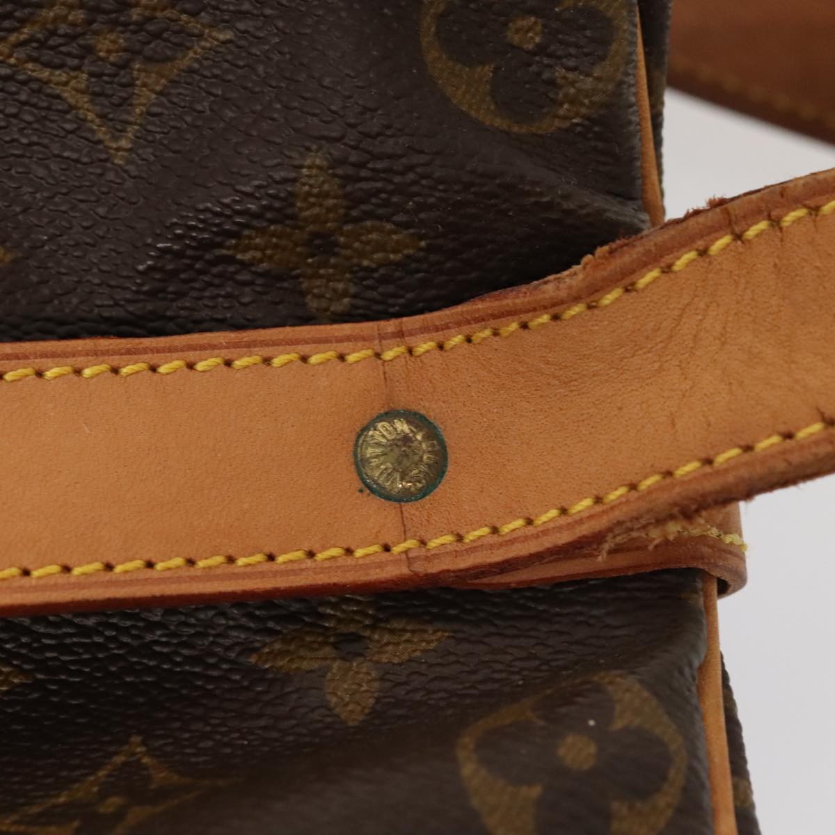 LOUIS VUITTON Monogram Saumur 35 Shoulder Bag M42254 LV 86741