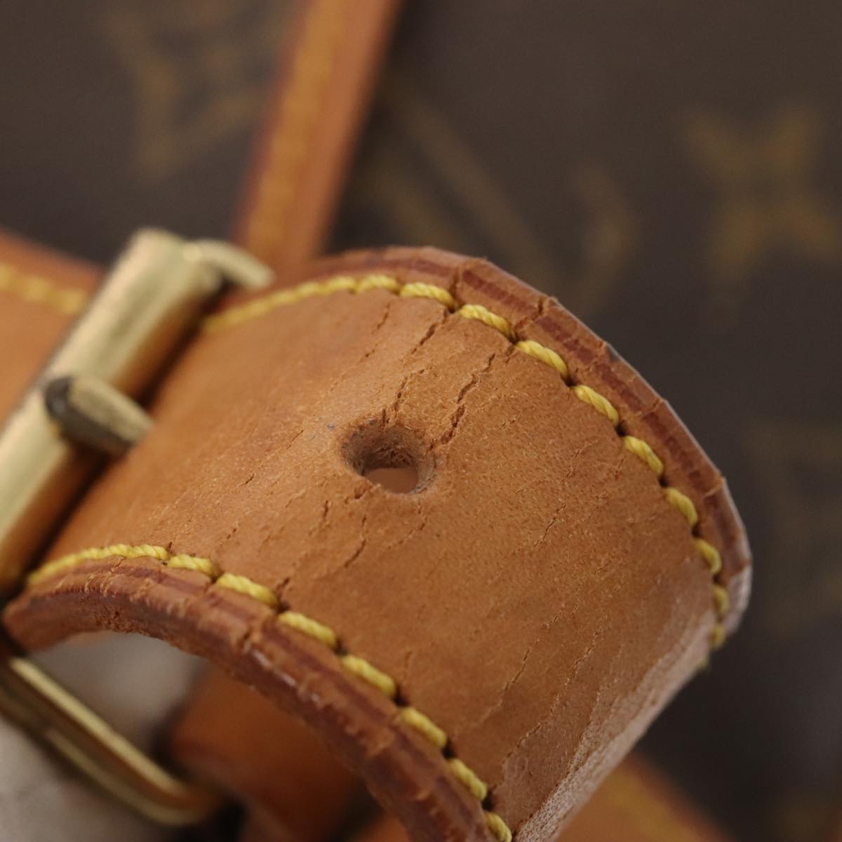 LOUIS VUITTON Monogram Saumur 35 Shoulder Bag M42254 LV 86741