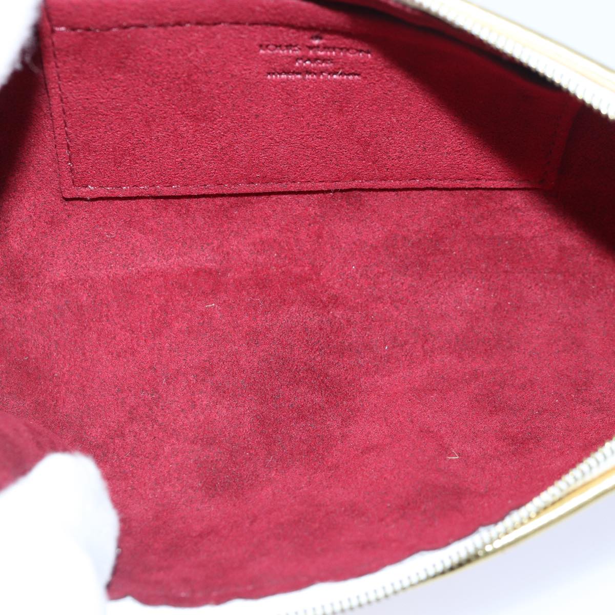LOUIS VUITTON Monogram Multicolor Kate Pouch White Bron M55212 LV 86743