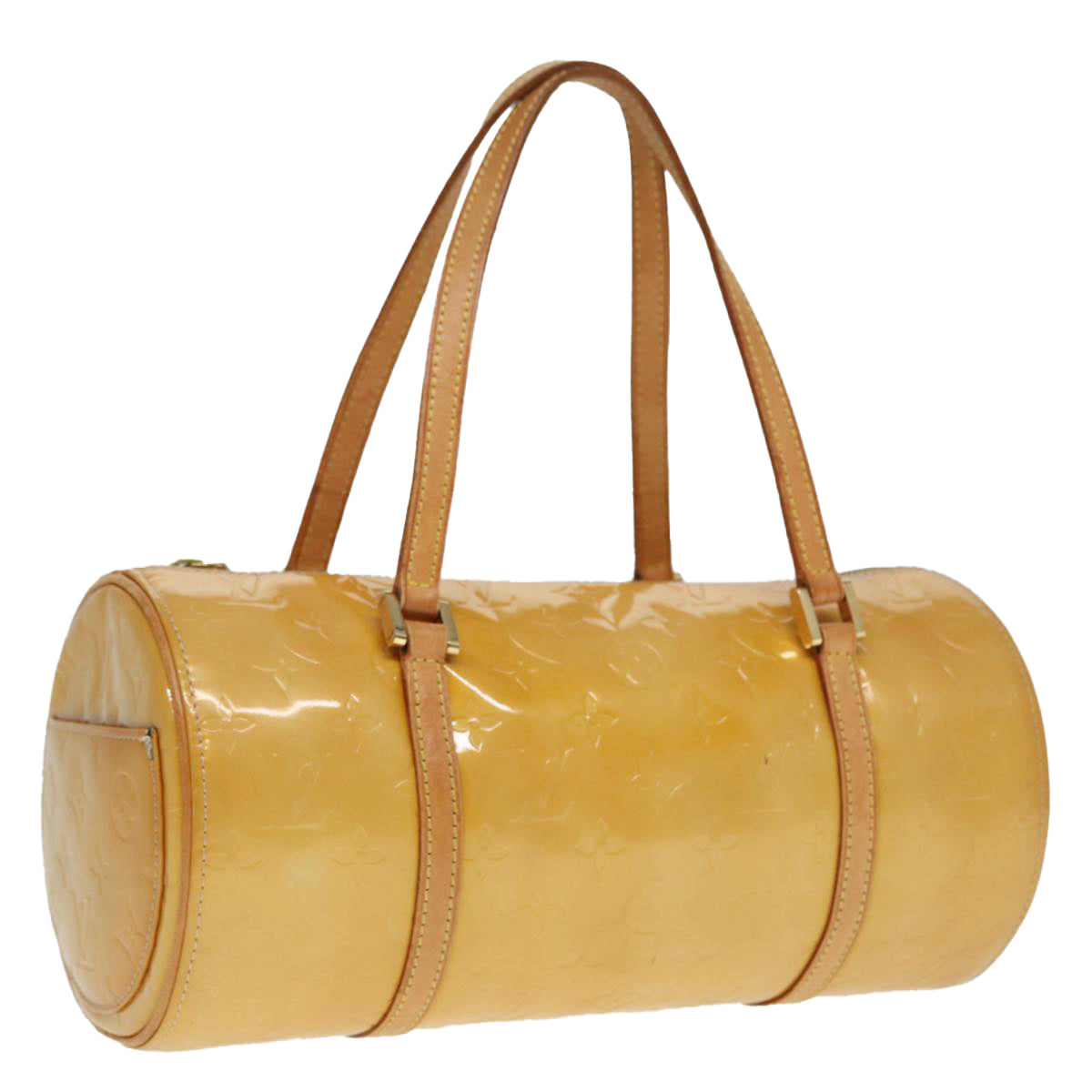 LOUIS VUITTON Monogram Vernis Bedford Hand Bag Beige M91006 LV 86746