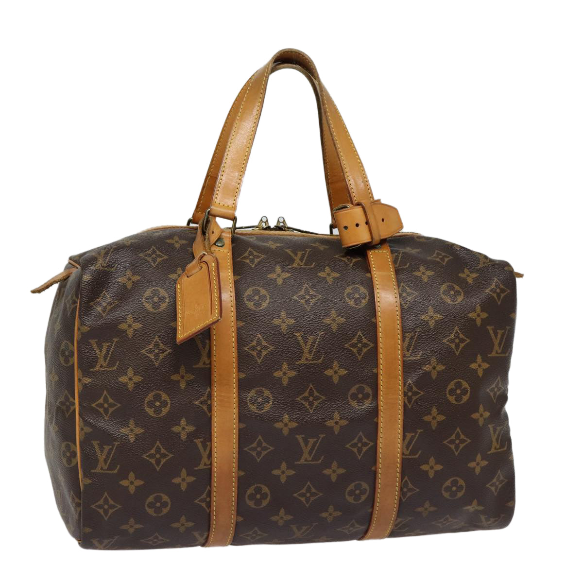 LOUIS VUITTON Monogram Sac Souple 35 Boston Bag M41626 LV 86764