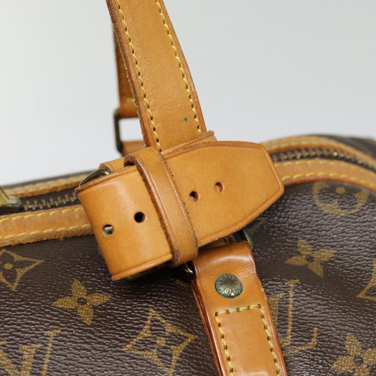 LOUIS VUITTON Monogram Sac Souple 35 Boston Bag M41626 LV 86764