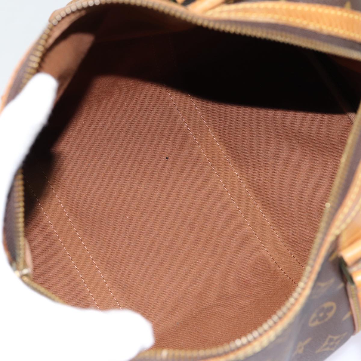 LOUIS VUITTON Monogram Sac Souple 35 Boston Bag M41626 LV 86764