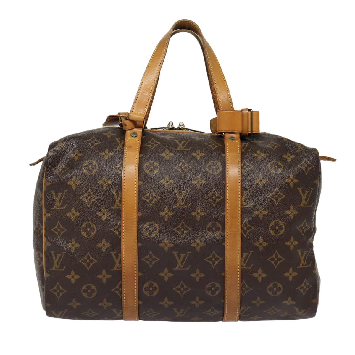 LOUIS VUITTON Monogram Sac Souple 35 Boston Bag M41626 LV 86764
