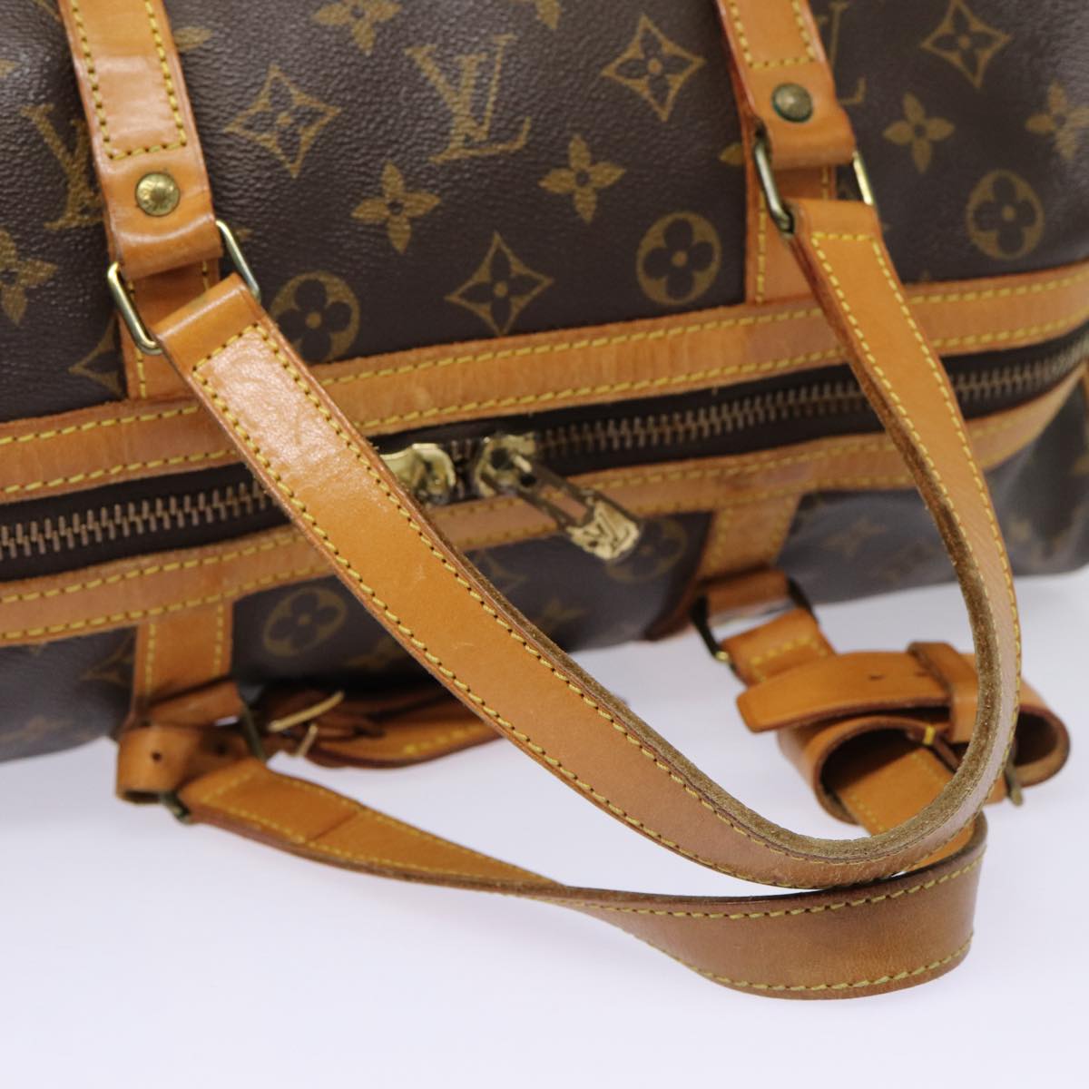 LOUIS VUITTON Monogram Sac Souple 35 Boston Bag M41626 LV 86764