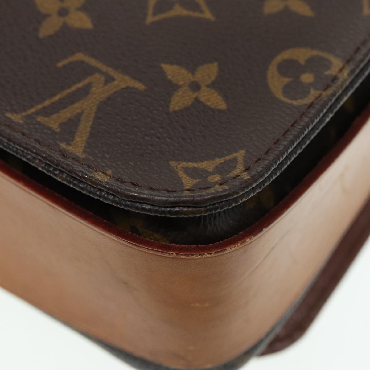 LOUIS VUITTON Monogram Cartouchiere GM Shoulder Bag M51252 LV 86787